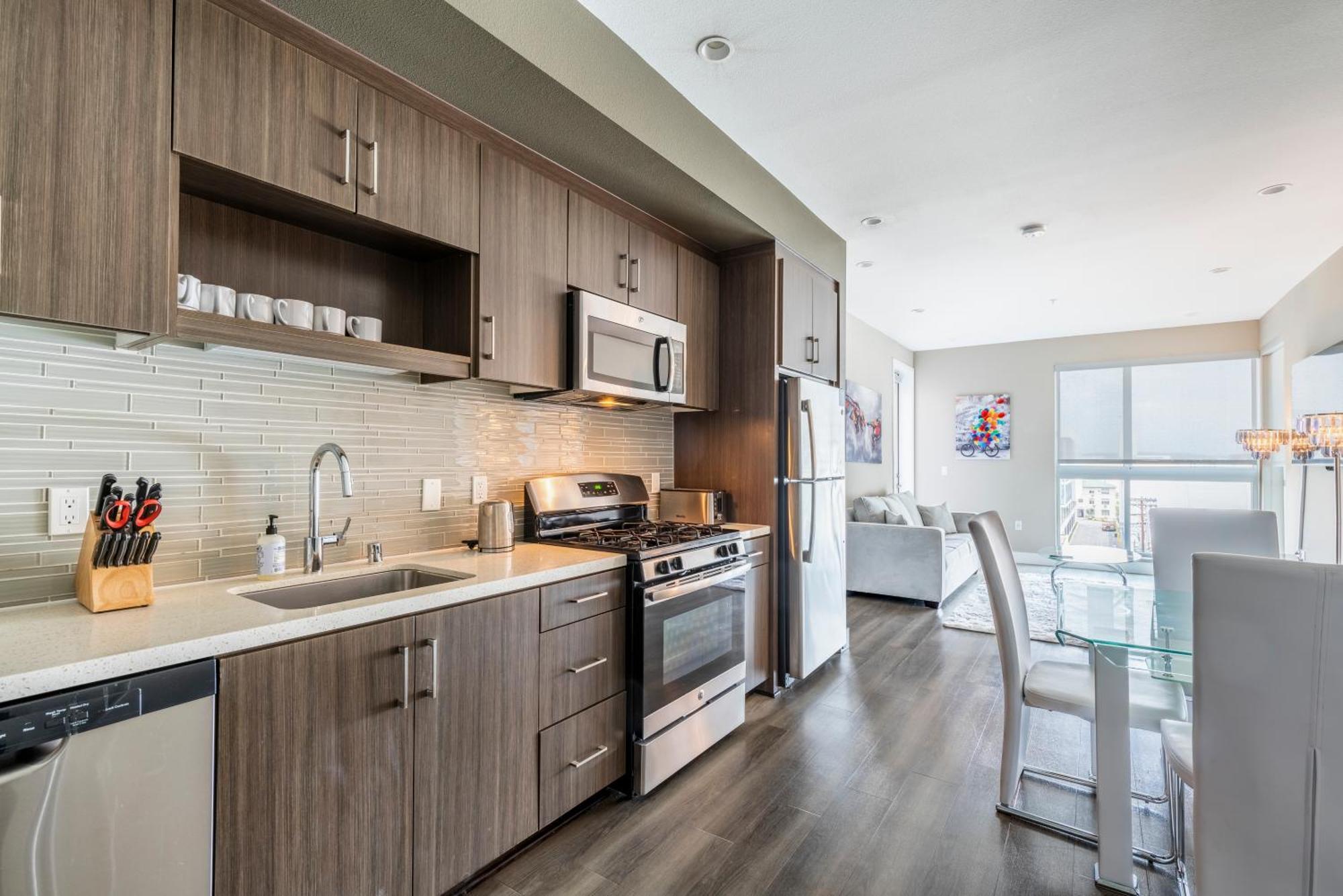Apartamento 2br New Construction Modern Luxury Views, Pool & Patio Los Angeles